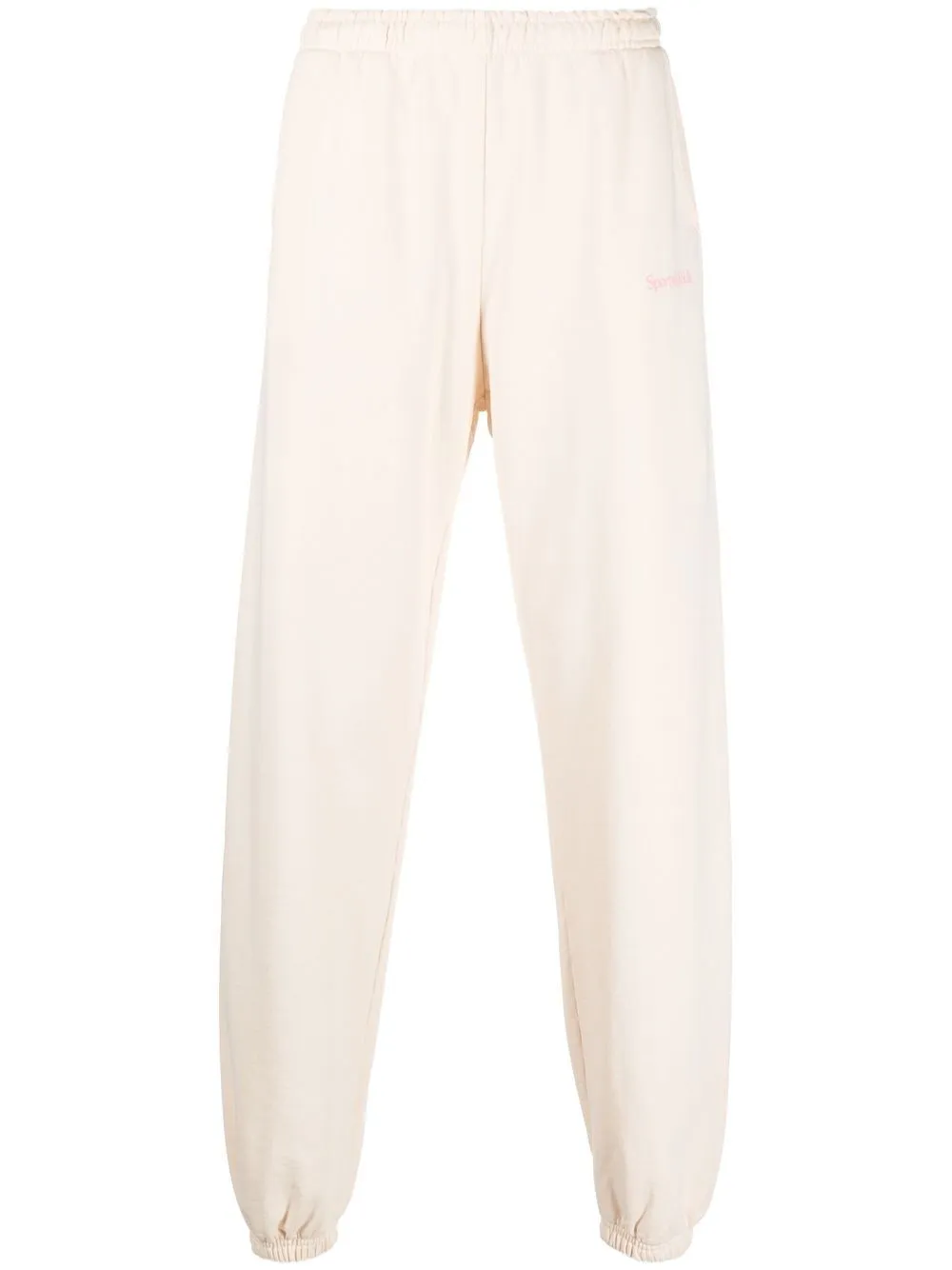 logo-print cotton joggers