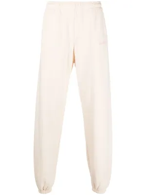 logo-print cotton joggers