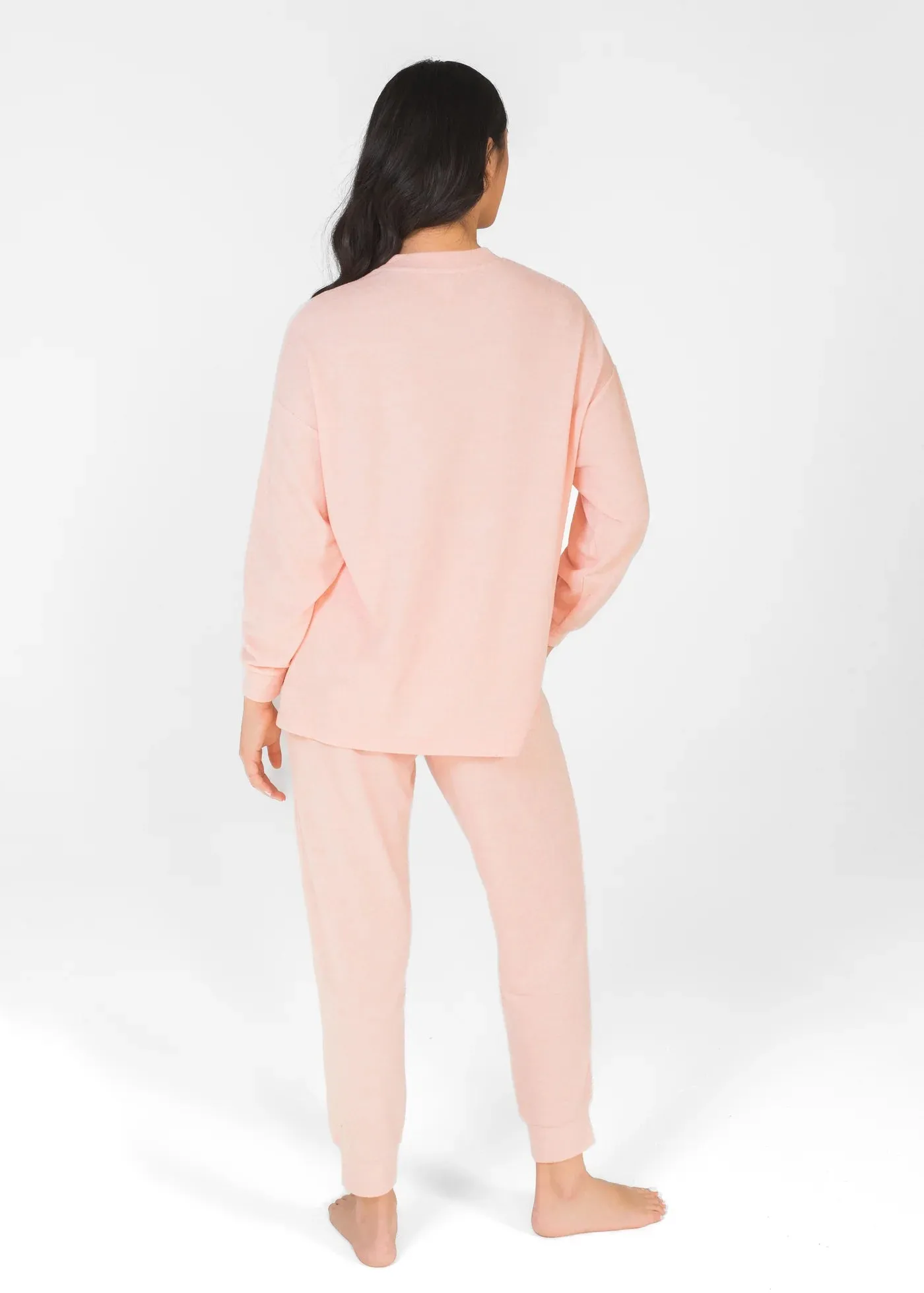 Lounge Set PJ Drop Shoulder | Latte Love