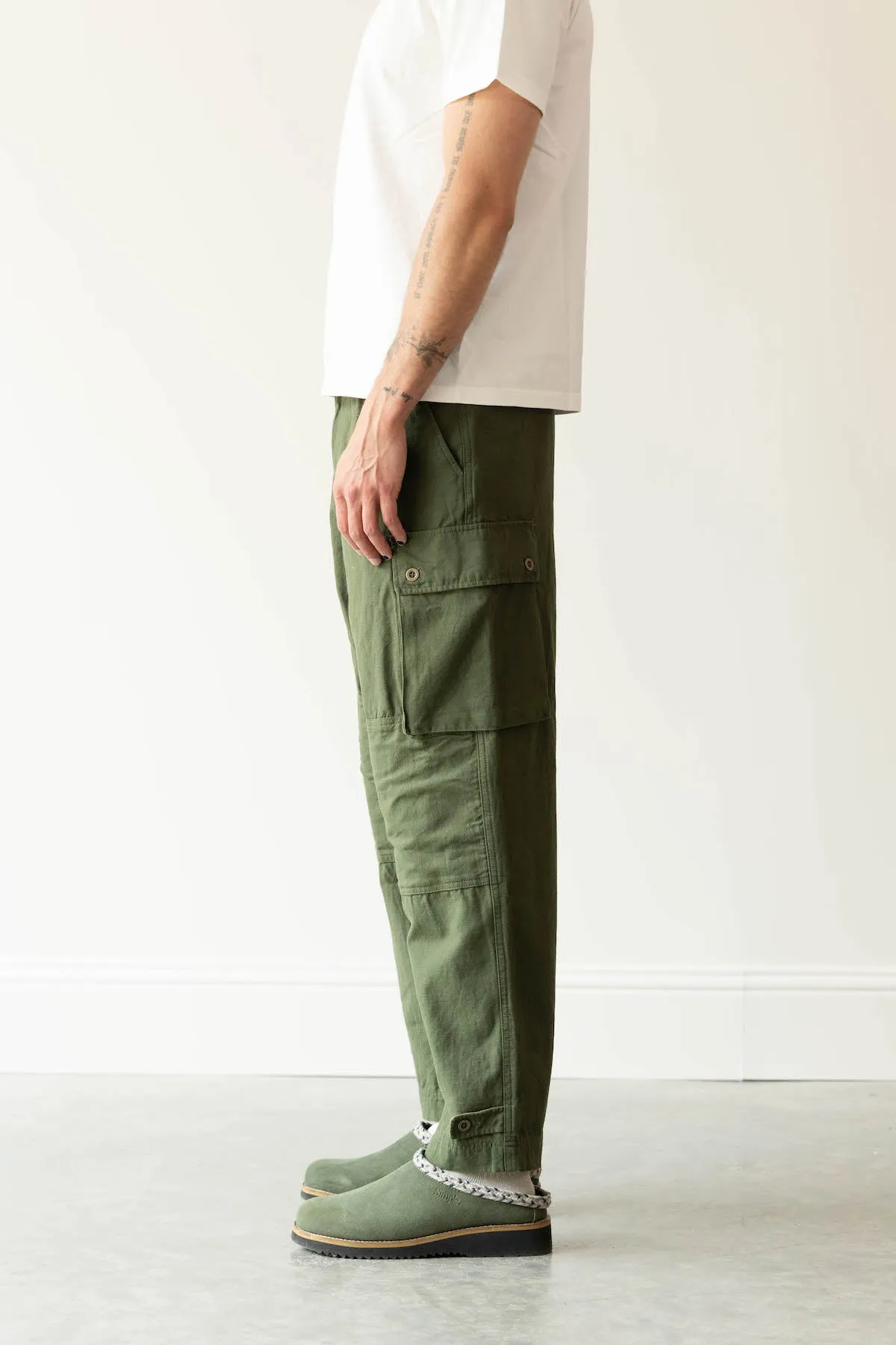 M64 French Work Pants - Olive