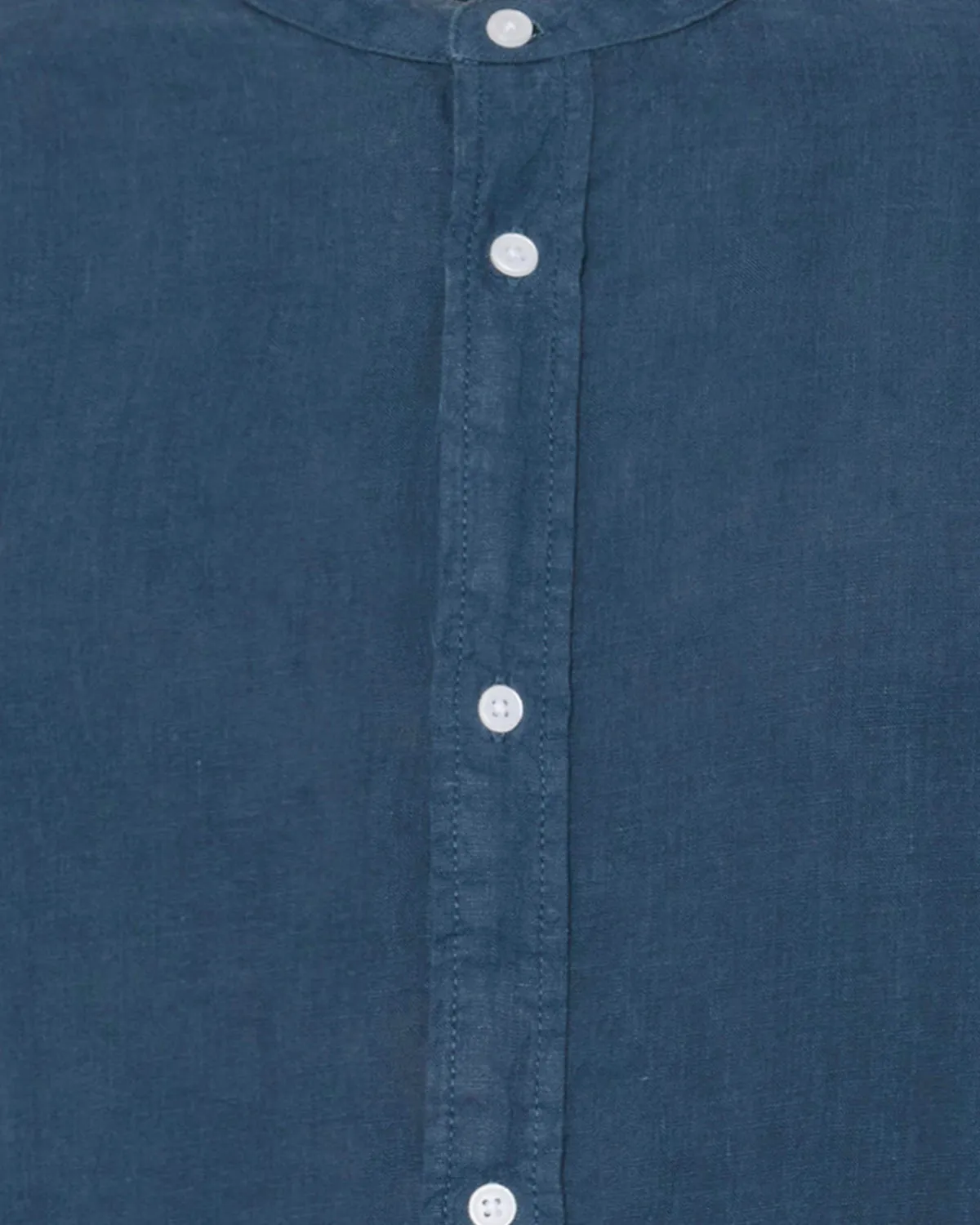 Mando long sleeved linen shirt 4115 - Blue Ashes