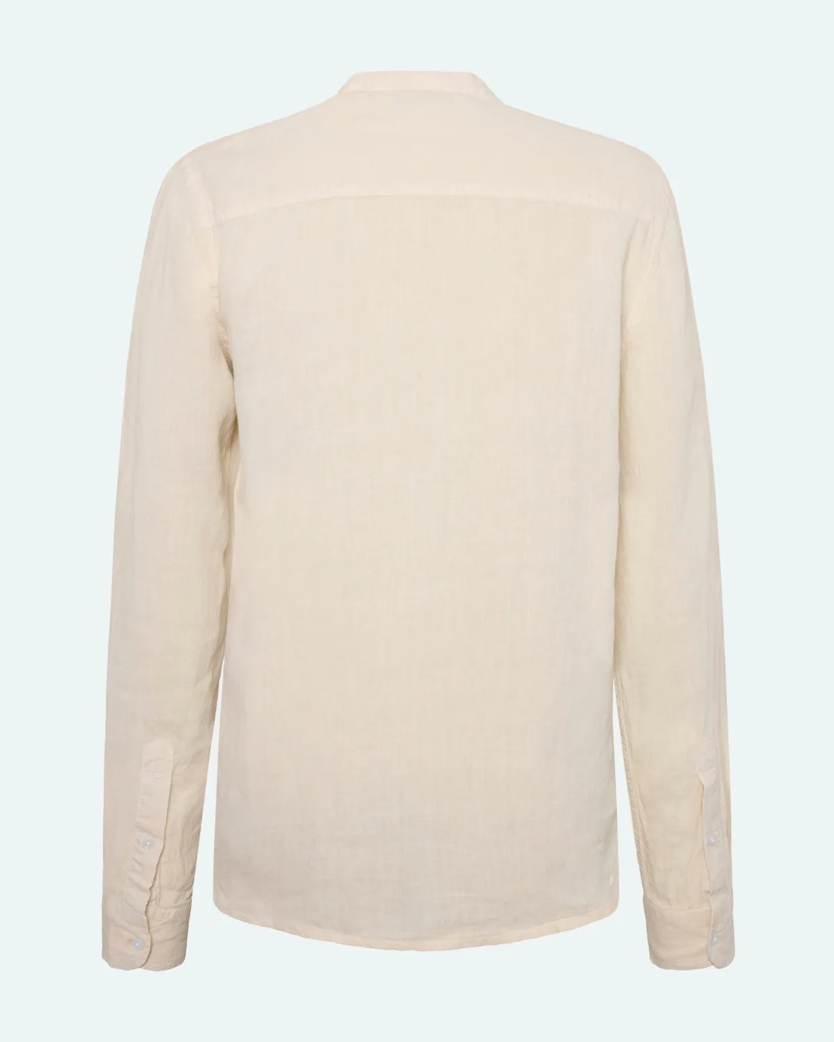 Mando long sleeved linen shirt 4115 - Rainy Day