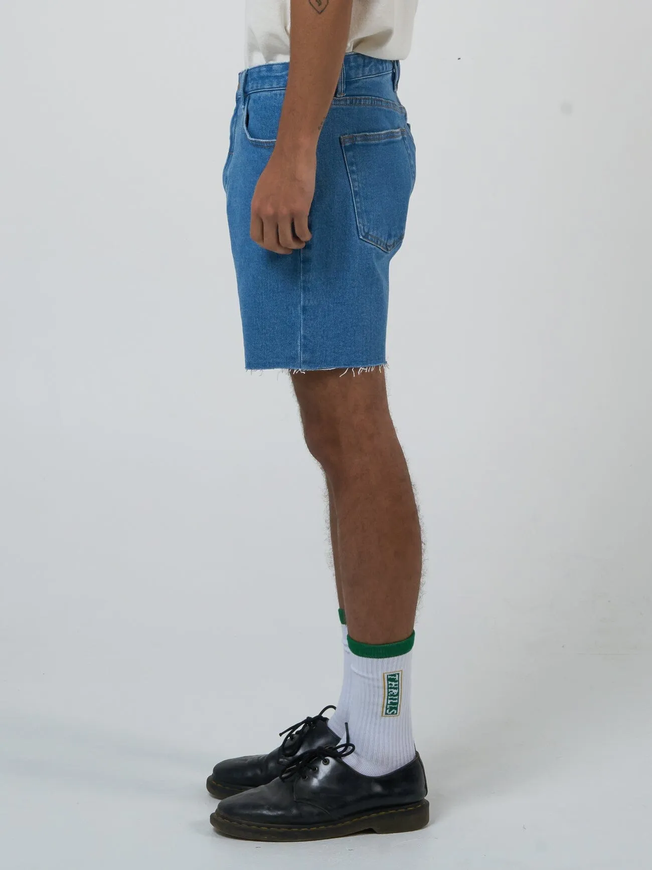 Mandude Denim Short - Peel Blue