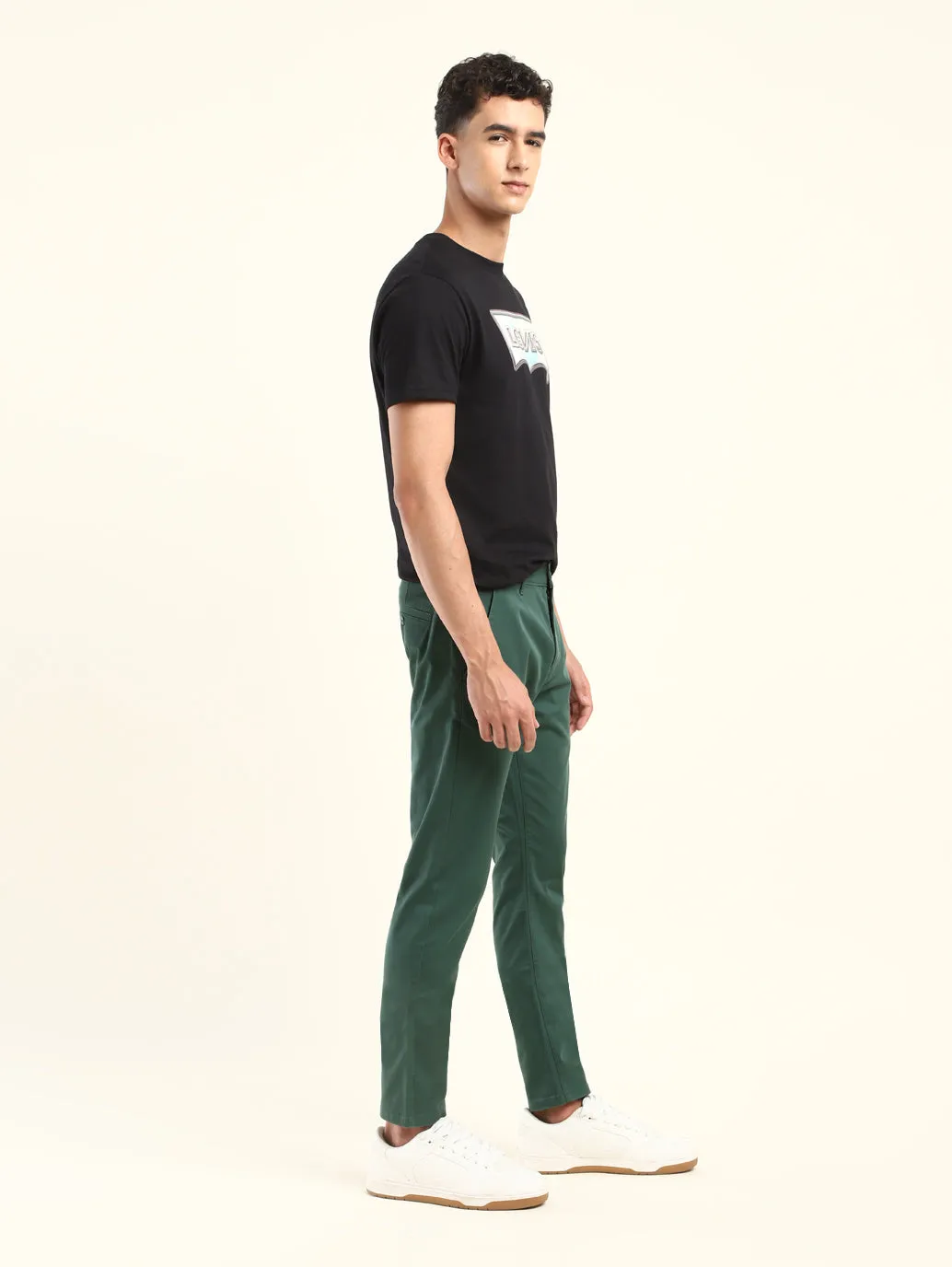 Men's 512 Slim Tapered Fit Green Chinos