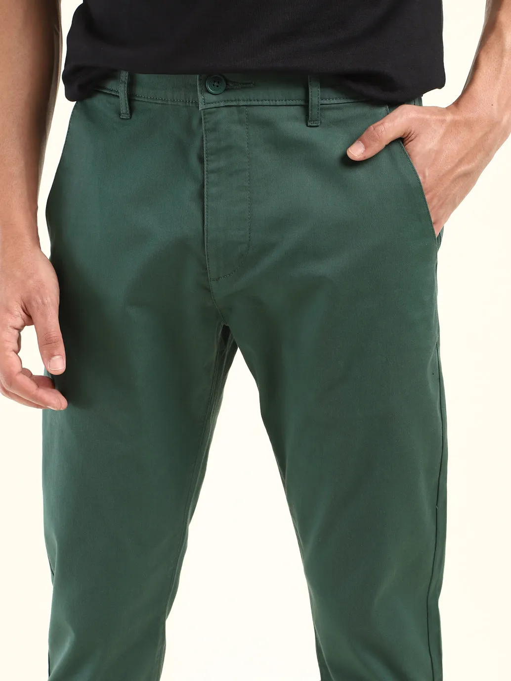 Men's 512 Slim Tapered Fit Green Chinos
