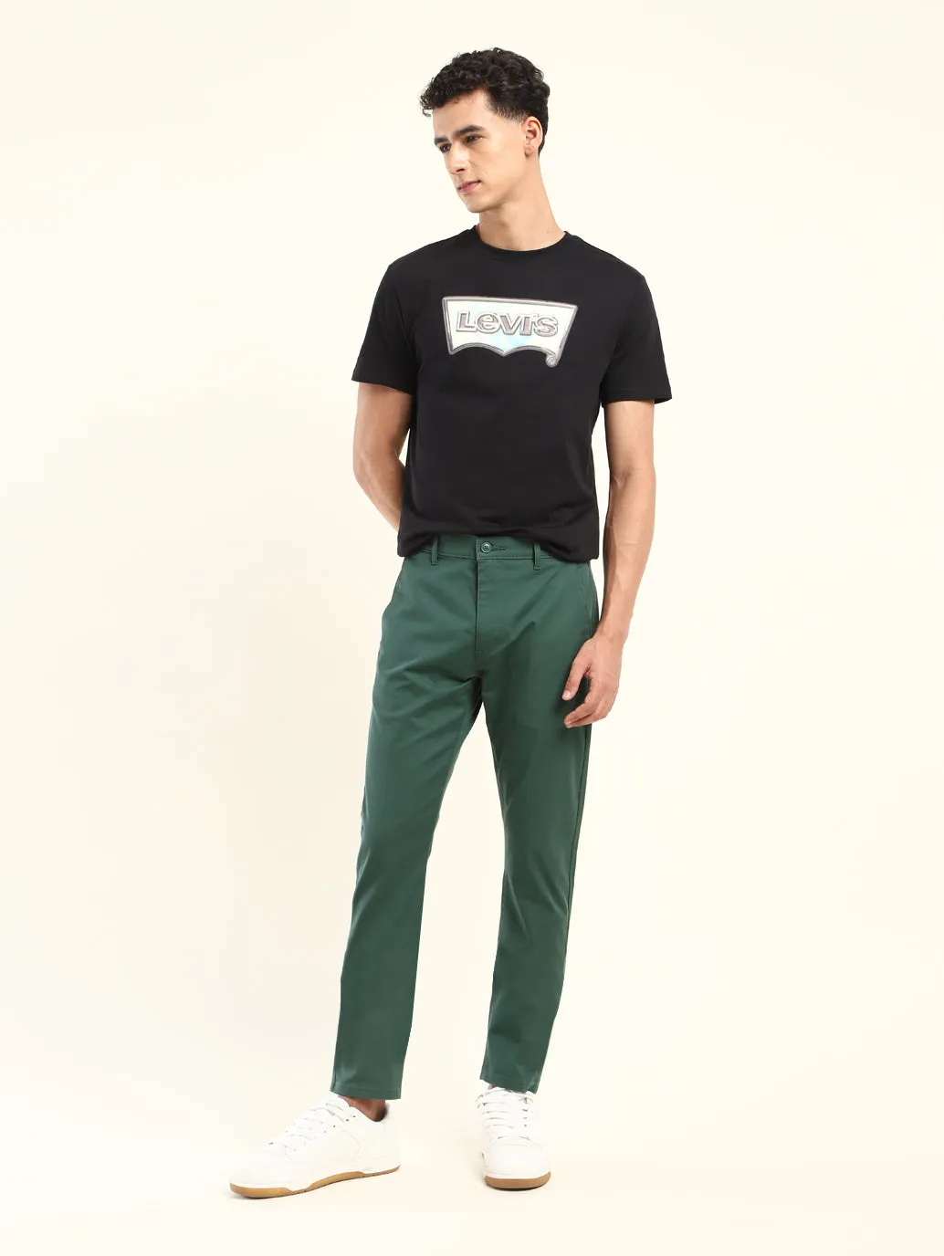 Men's 512 Slim Tapered Fit Green Chinos