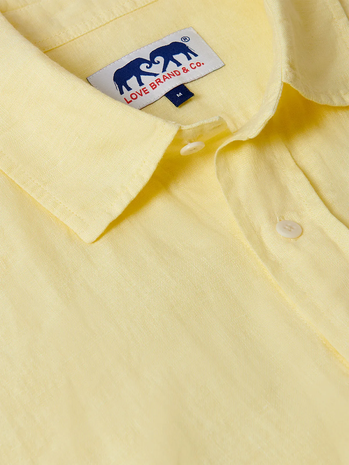 Men's Limoncello Manjack Linen Shirt