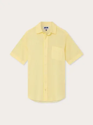 Men's Limoncello Manjack Linen Shirt