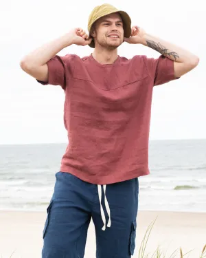 Men’s linen t-shirt BURNIE