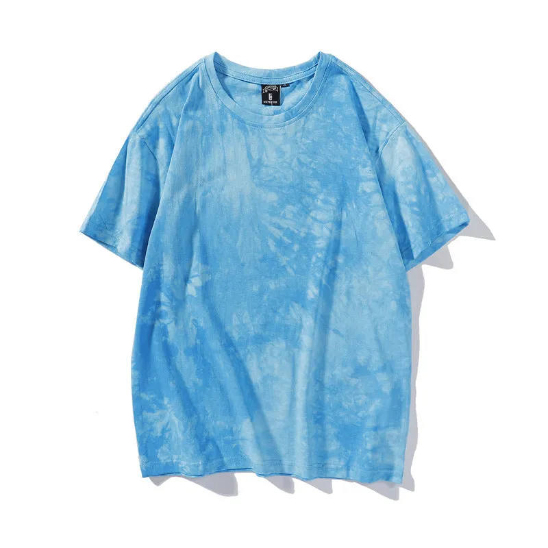 Men’s Tie-Dye Short Sleeve T-Shirt – Casual and Colorful