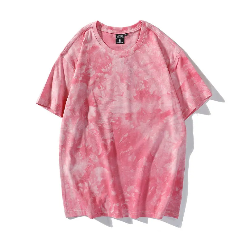 Men’s Tie-Dye Short Sleeve T-Shirt – Casual and Colorful
