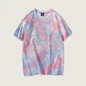 Men’s Tie-Dye Short Sleeve T-Shirt – Casual and Colorful