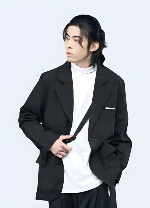 Minimalist Blazer Black