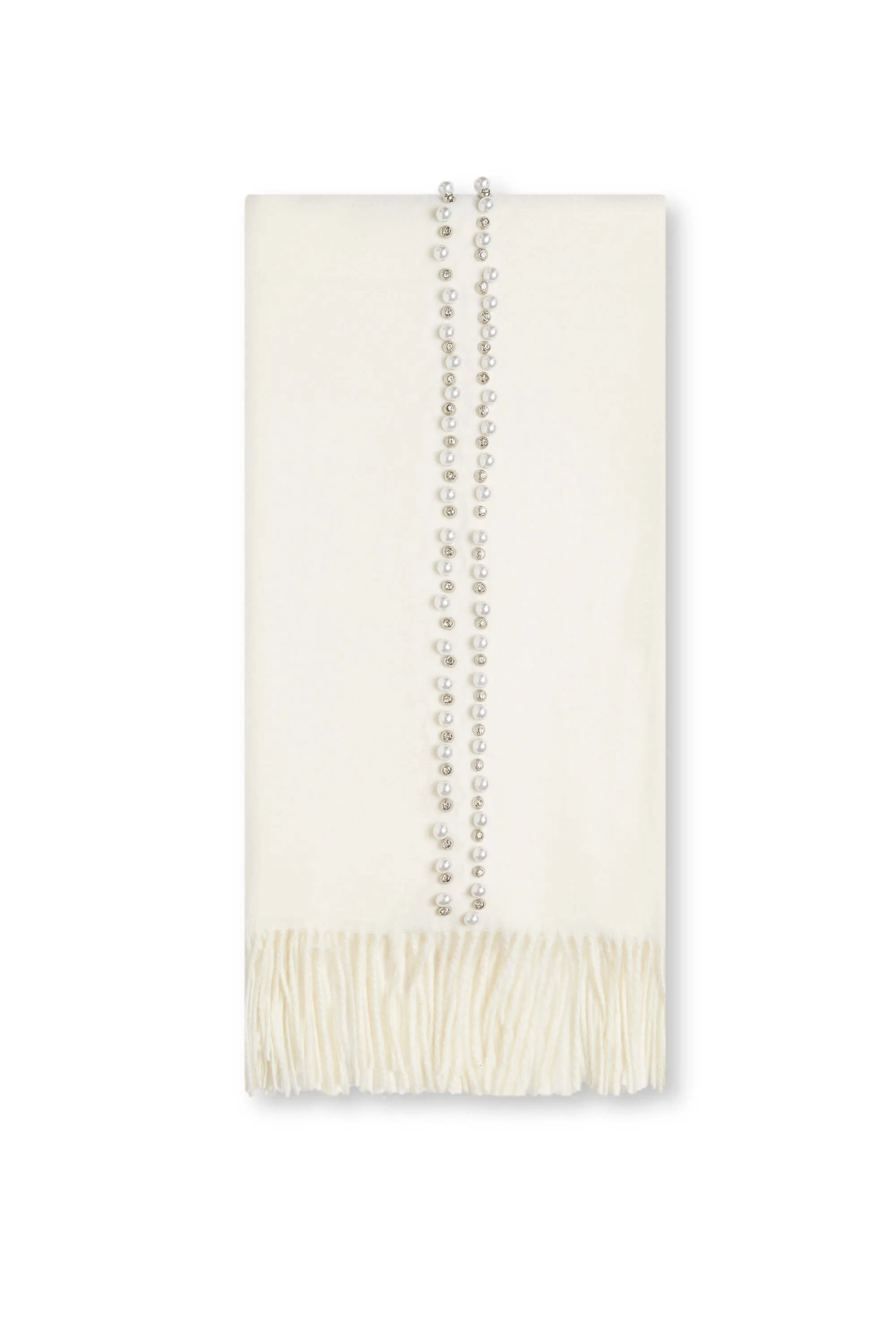 Pearl Cream Scarf