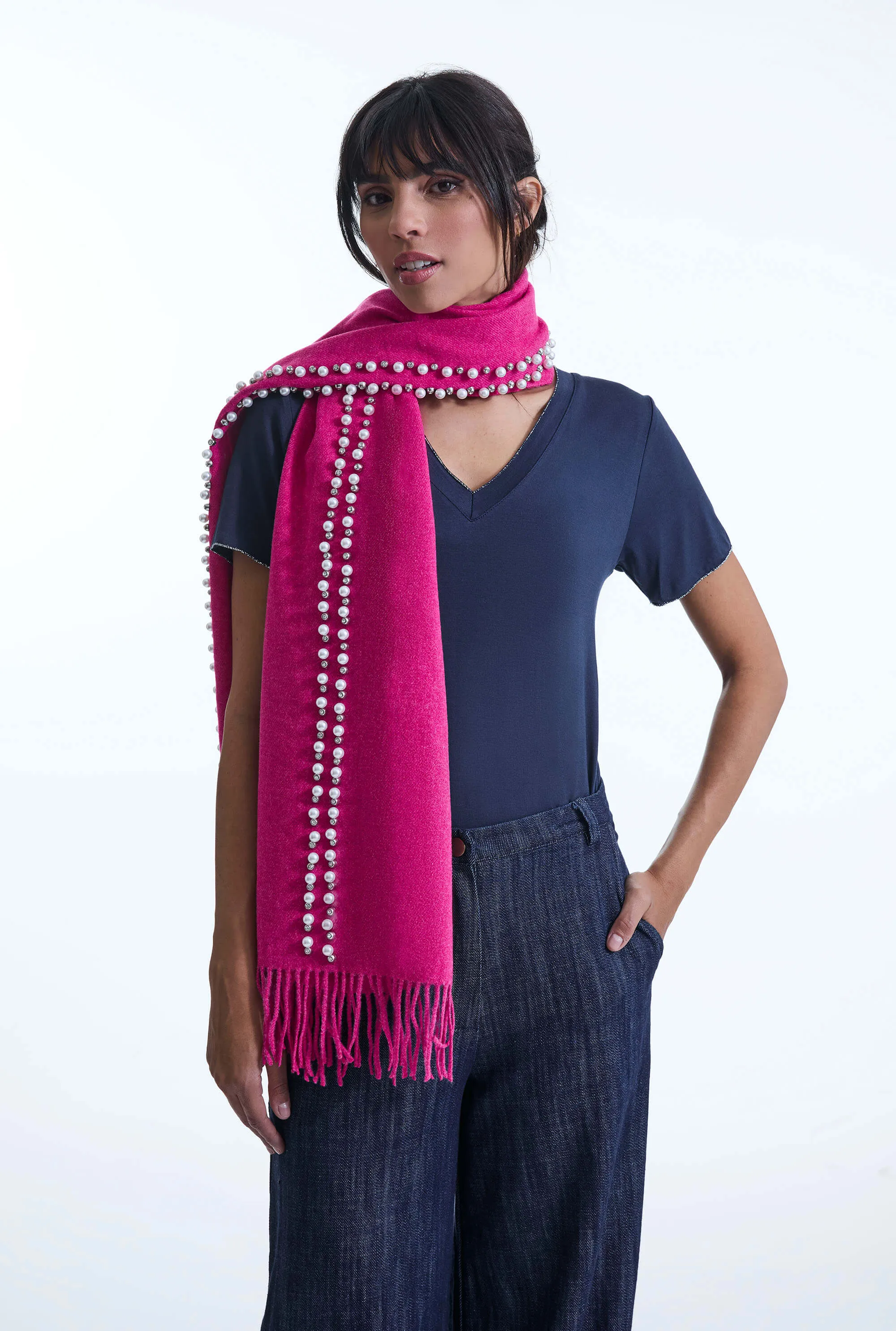 Pearl Pink Scarf