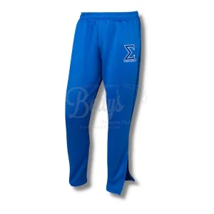 Phi Beta Sigma ΦΒΣ Elite Jogger Pants with Zippered Leg Opening