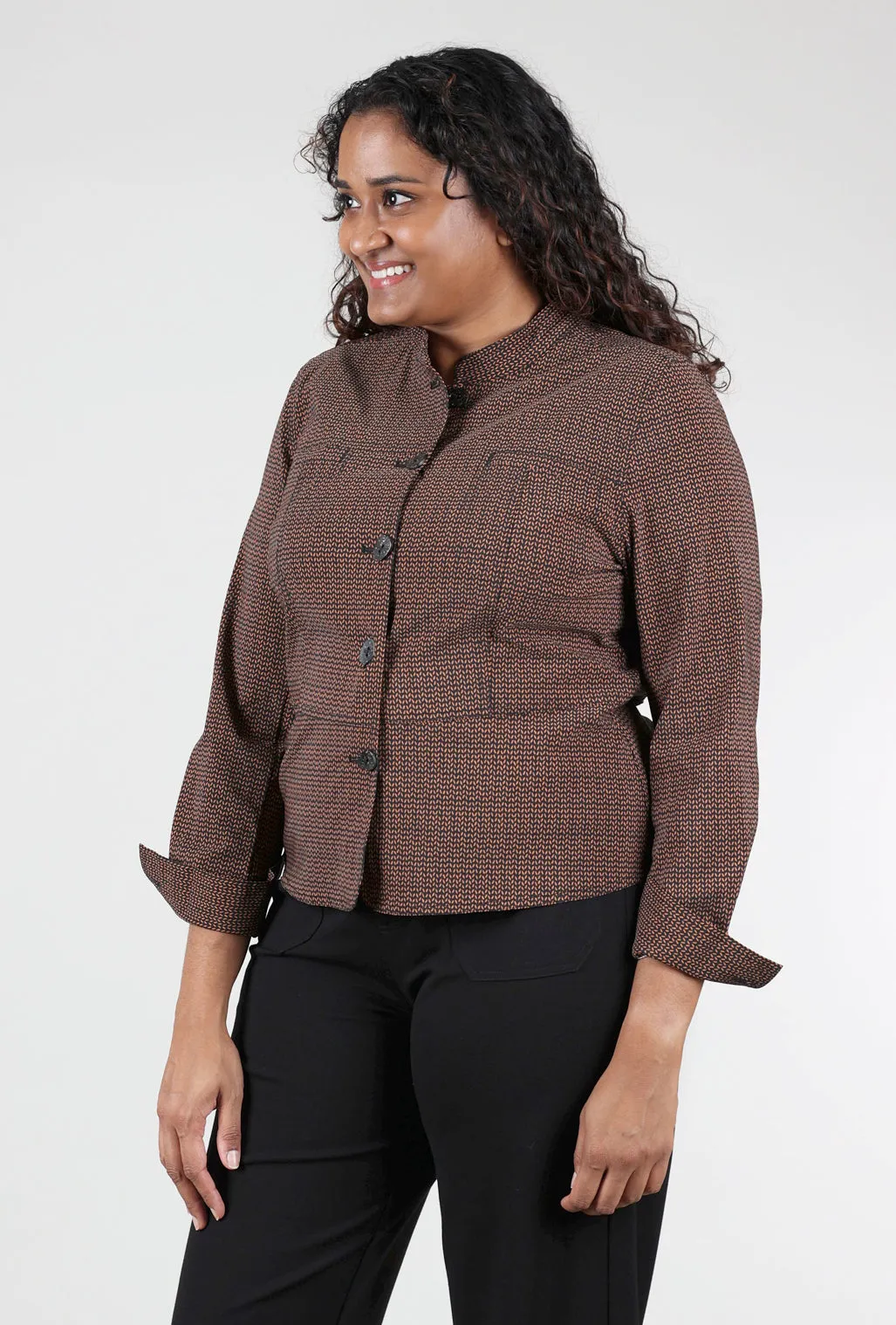 Power Stretch Shaped Jacket, Ginger