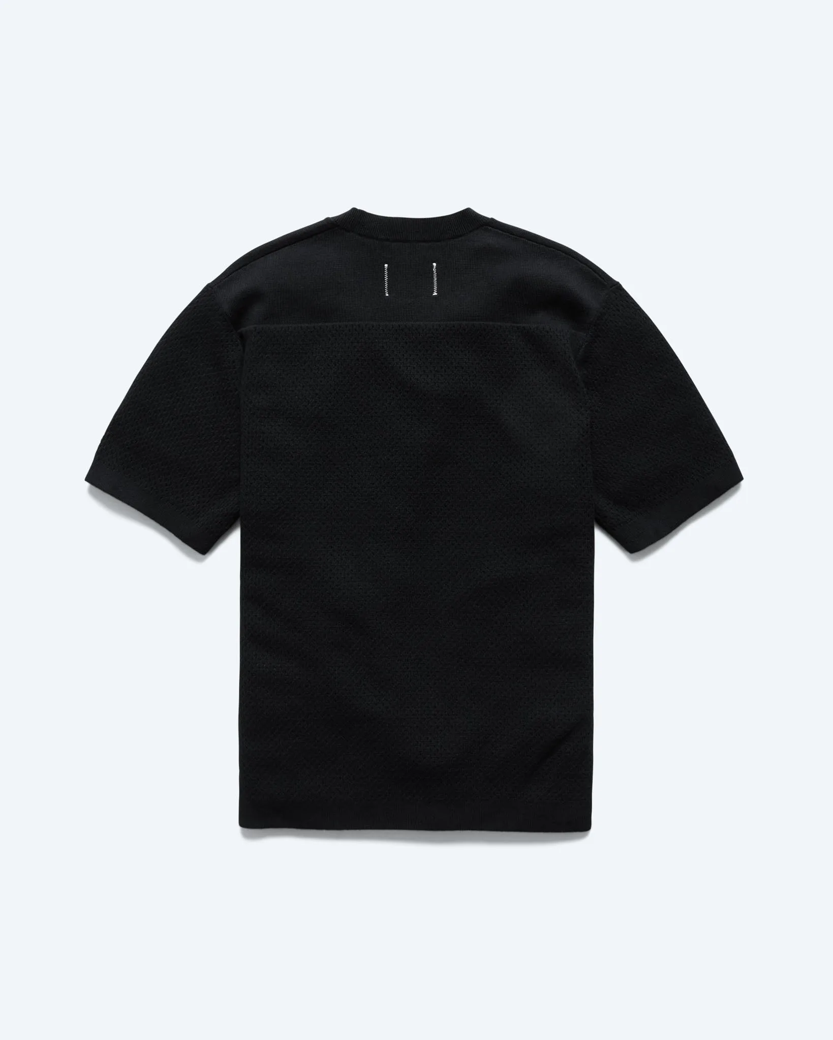 REIGNING CHAMP COTTON LINEN YARD SHIRT - BLACK