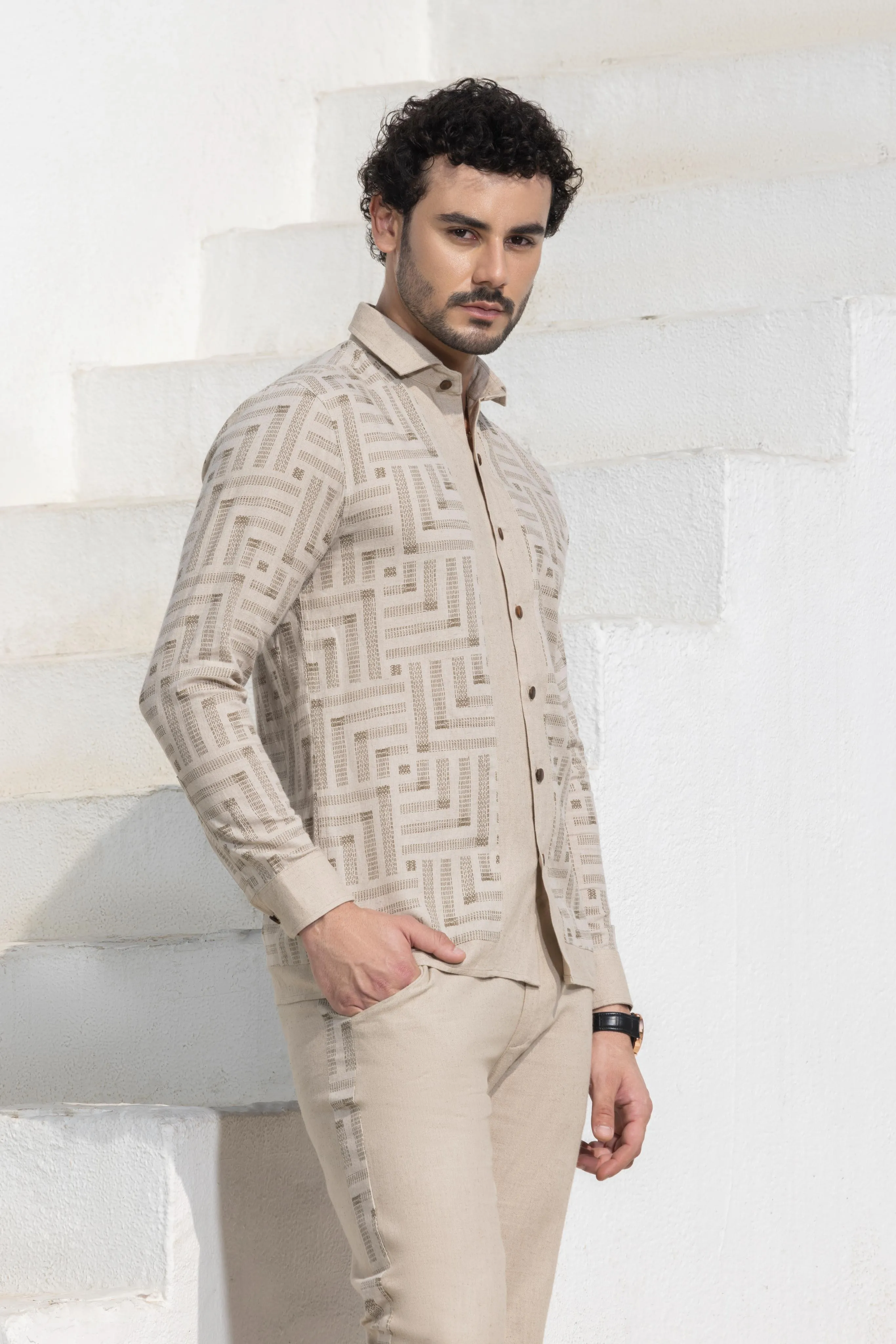 Rustic Linen Shirt
