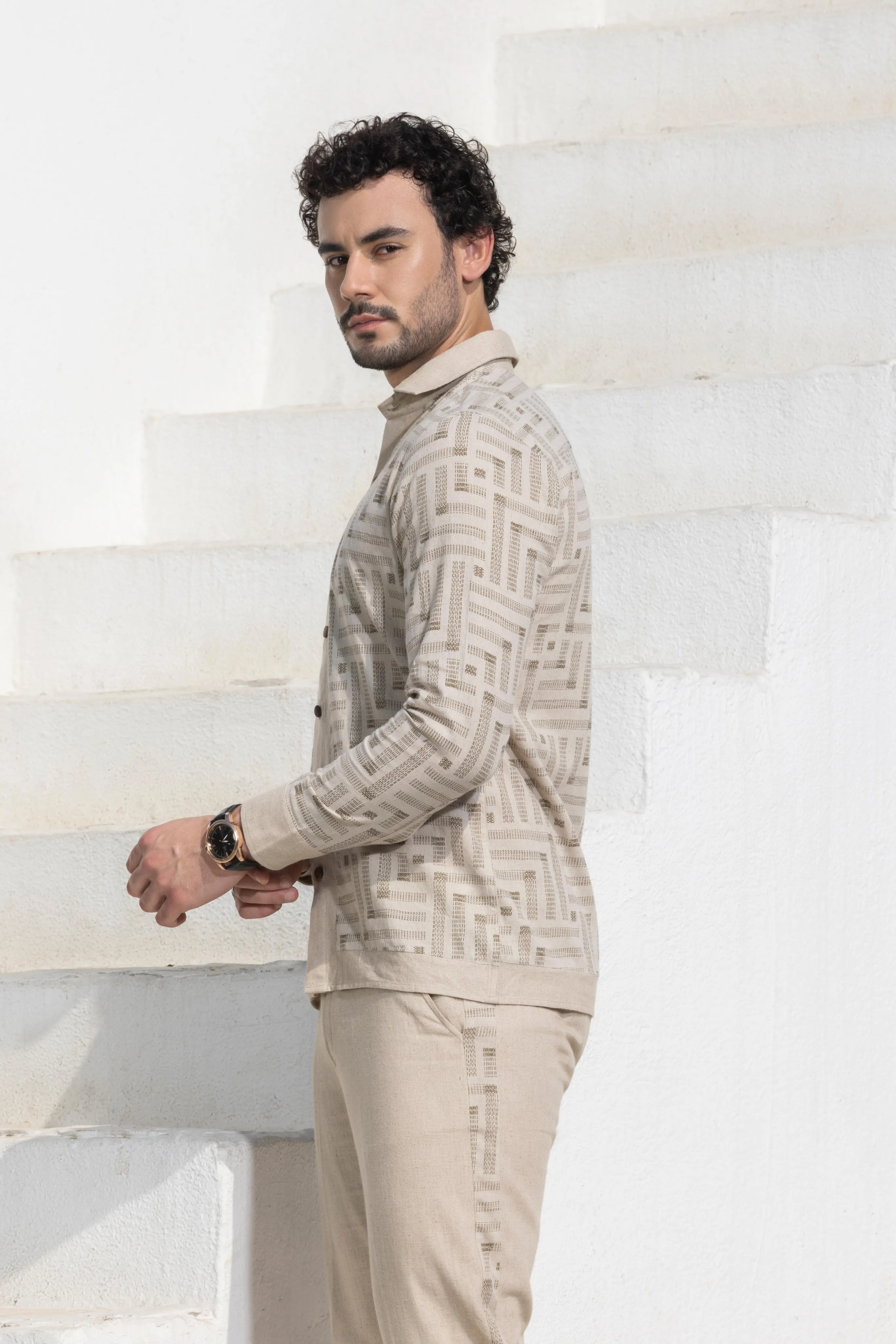 Rustic Linen Shirt