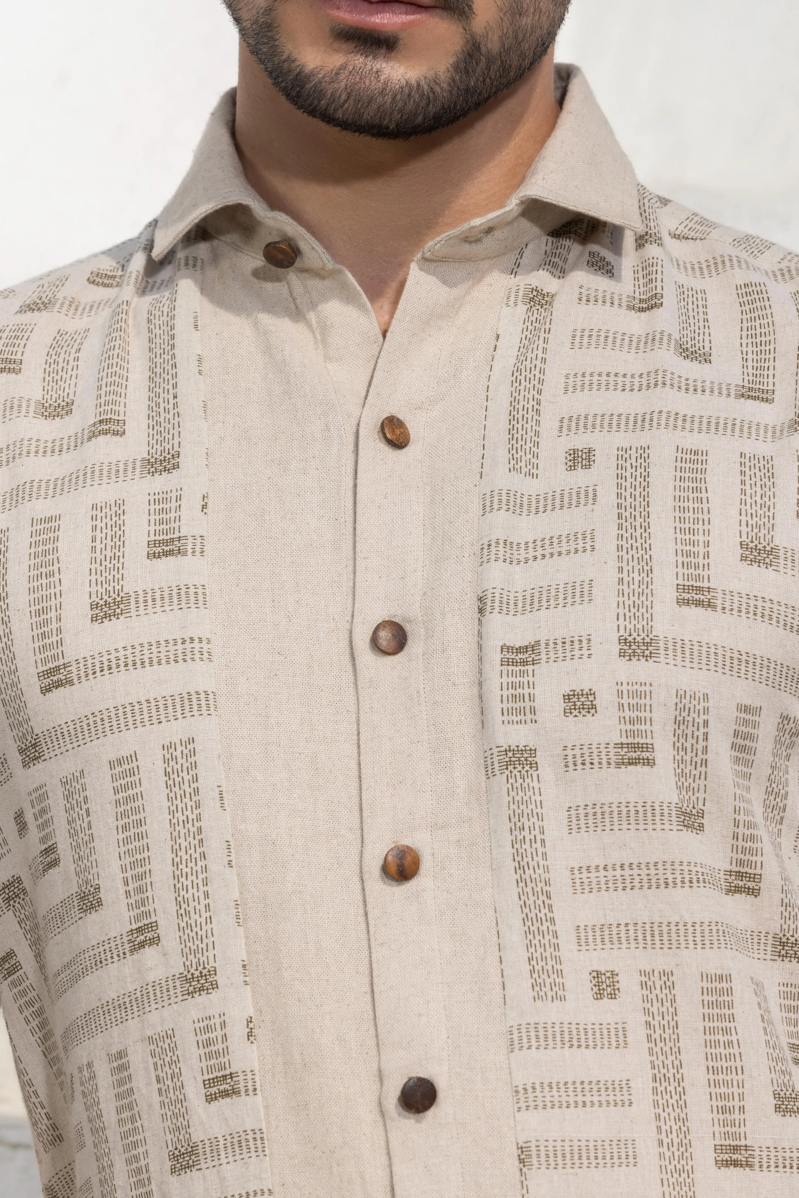 Rustic Linen Shirt