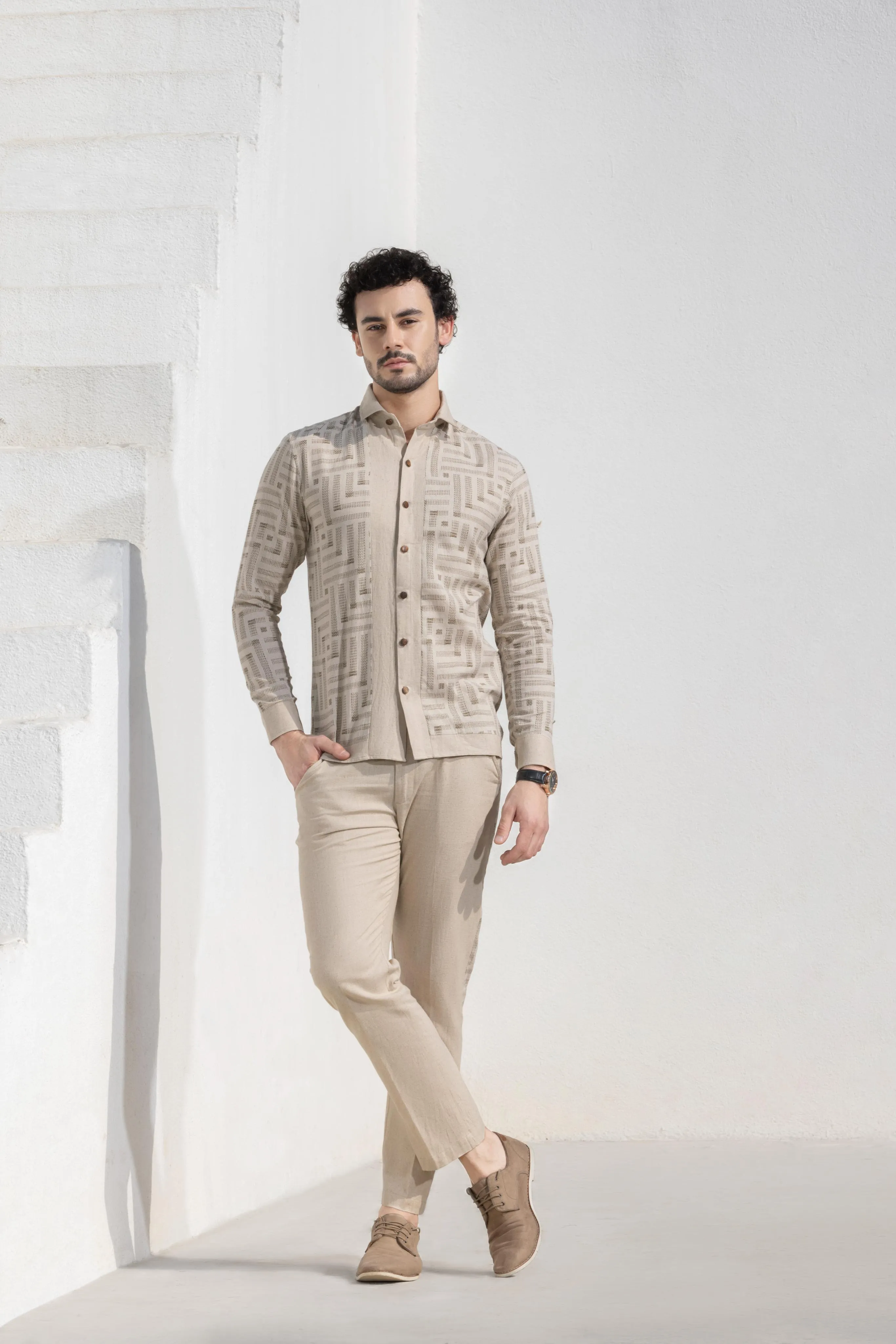 Rustic Linen Shirt