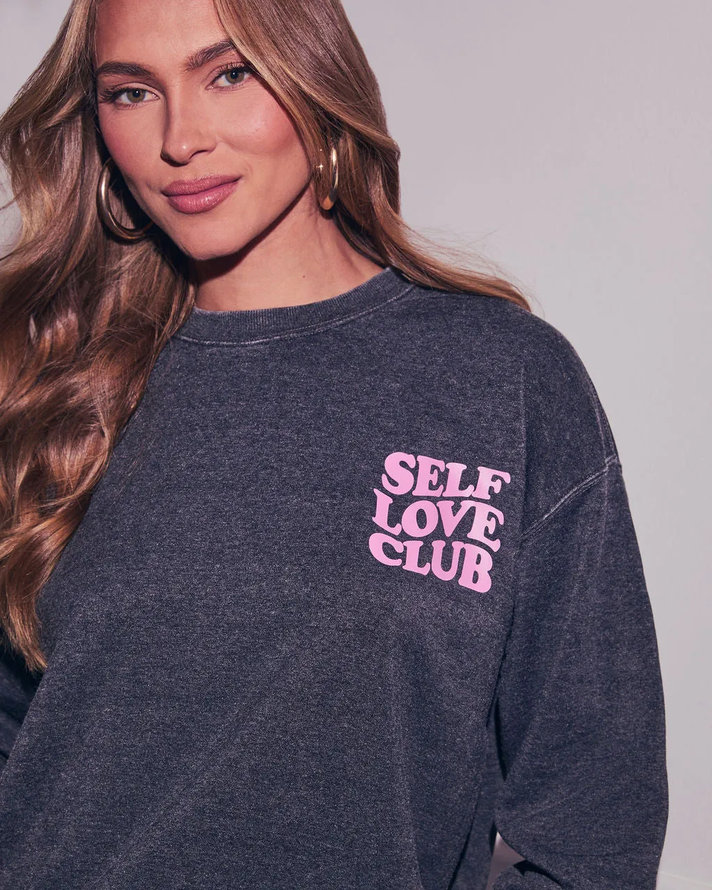 Self Love Club Graphic Sweatshirt
