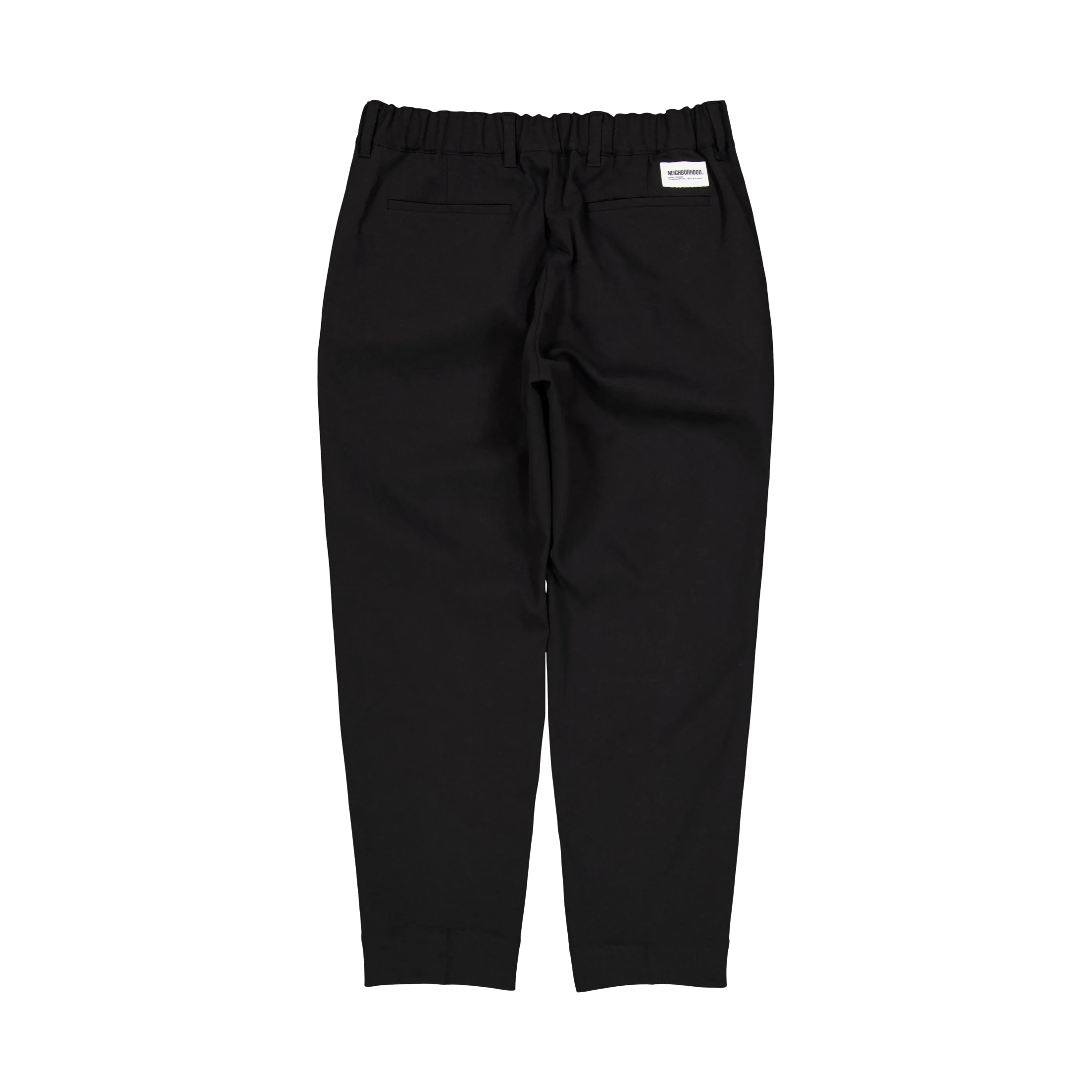 Tapered Silhouette Pants Black