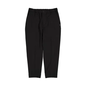 Tapered Silhouette Pants Black