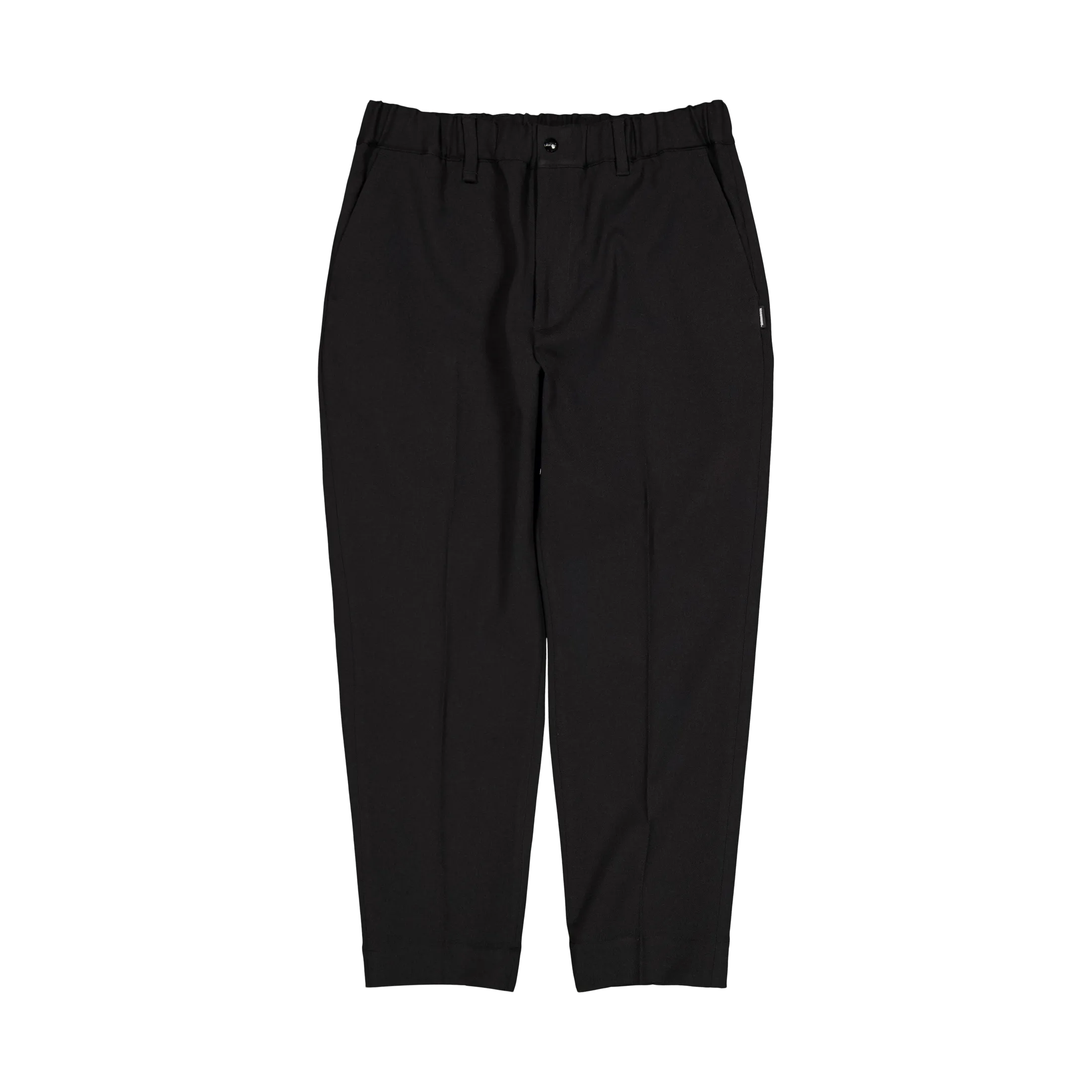 Tapered Silhouette Pants Black