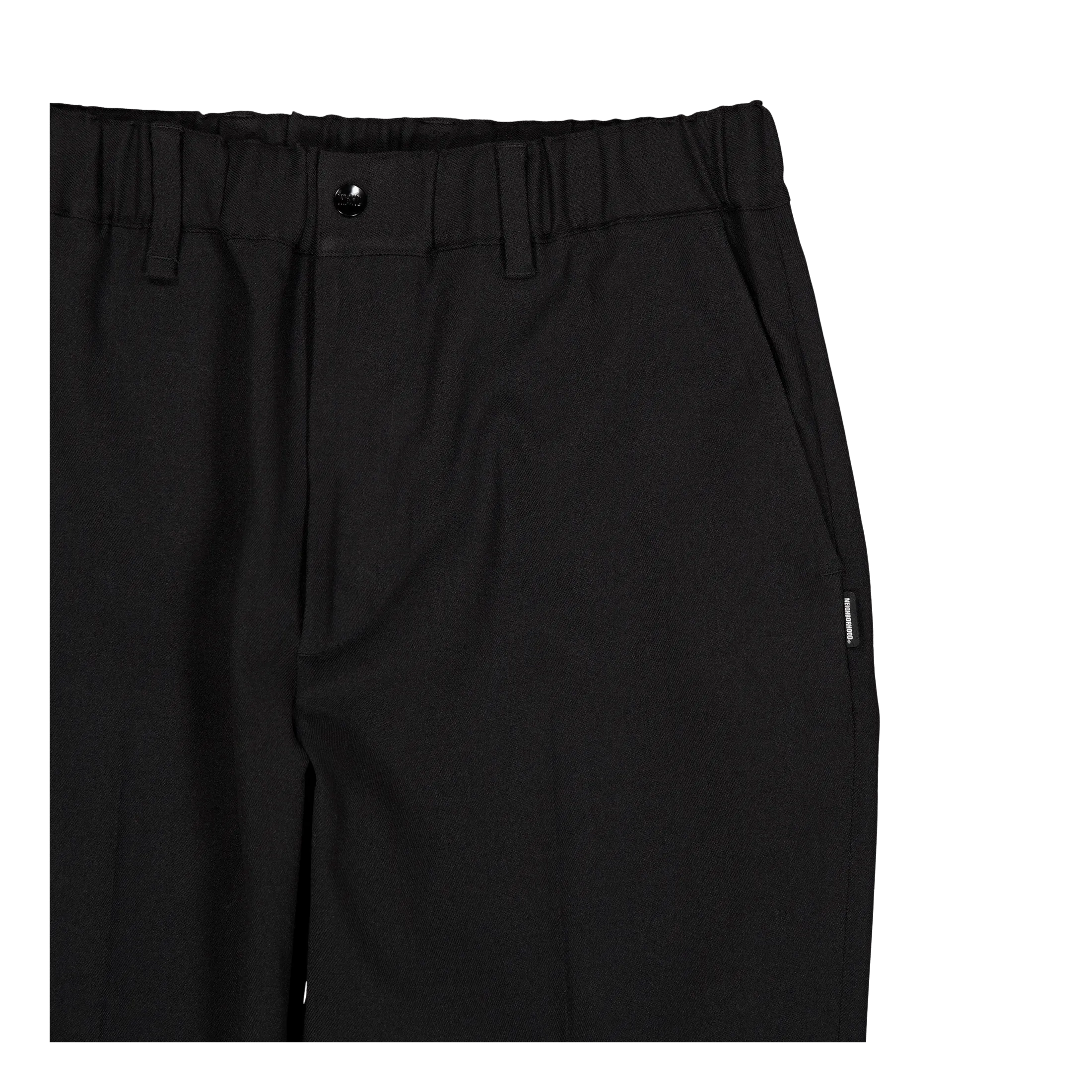 Tapered Silhouette Pants Black