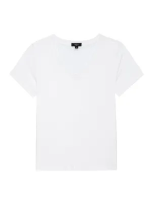 The Classic V-Neck T-Shirt in White