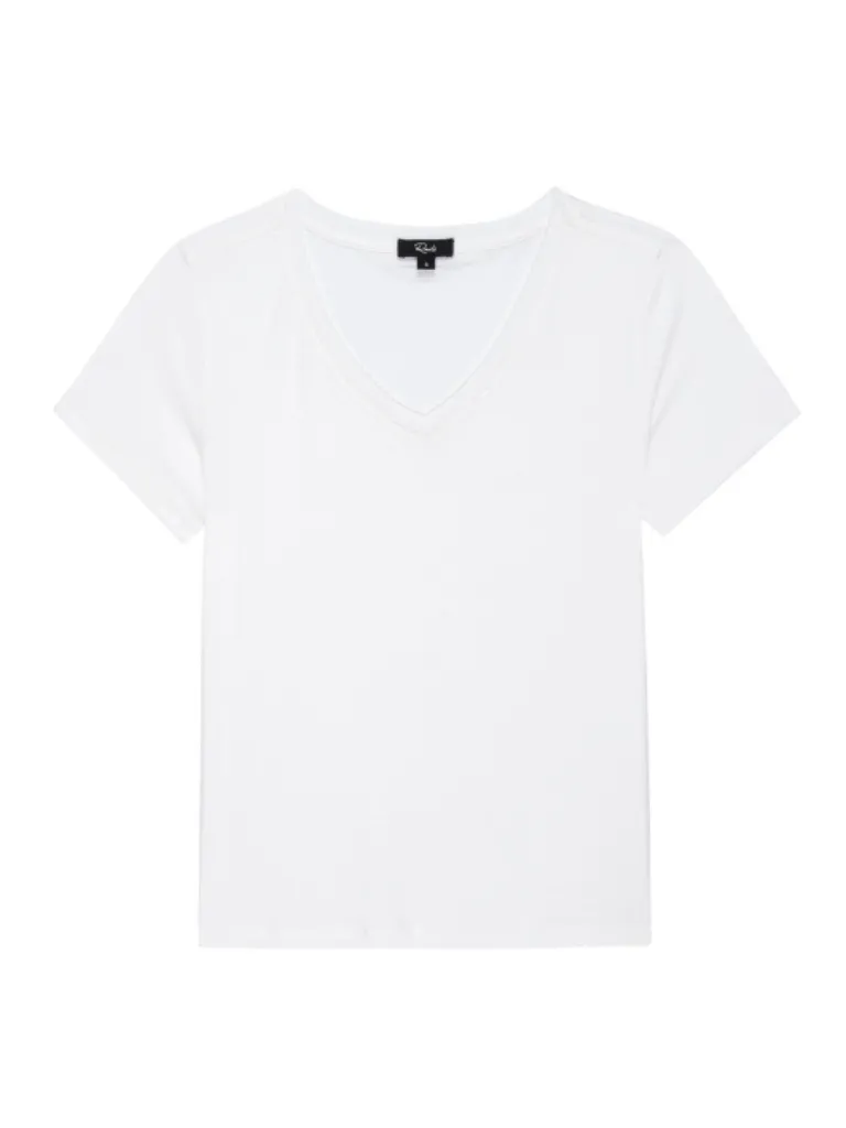 The Classic V-Neck T-Shirt in White