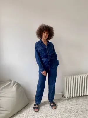Vintage CK soft denim boiler-suit