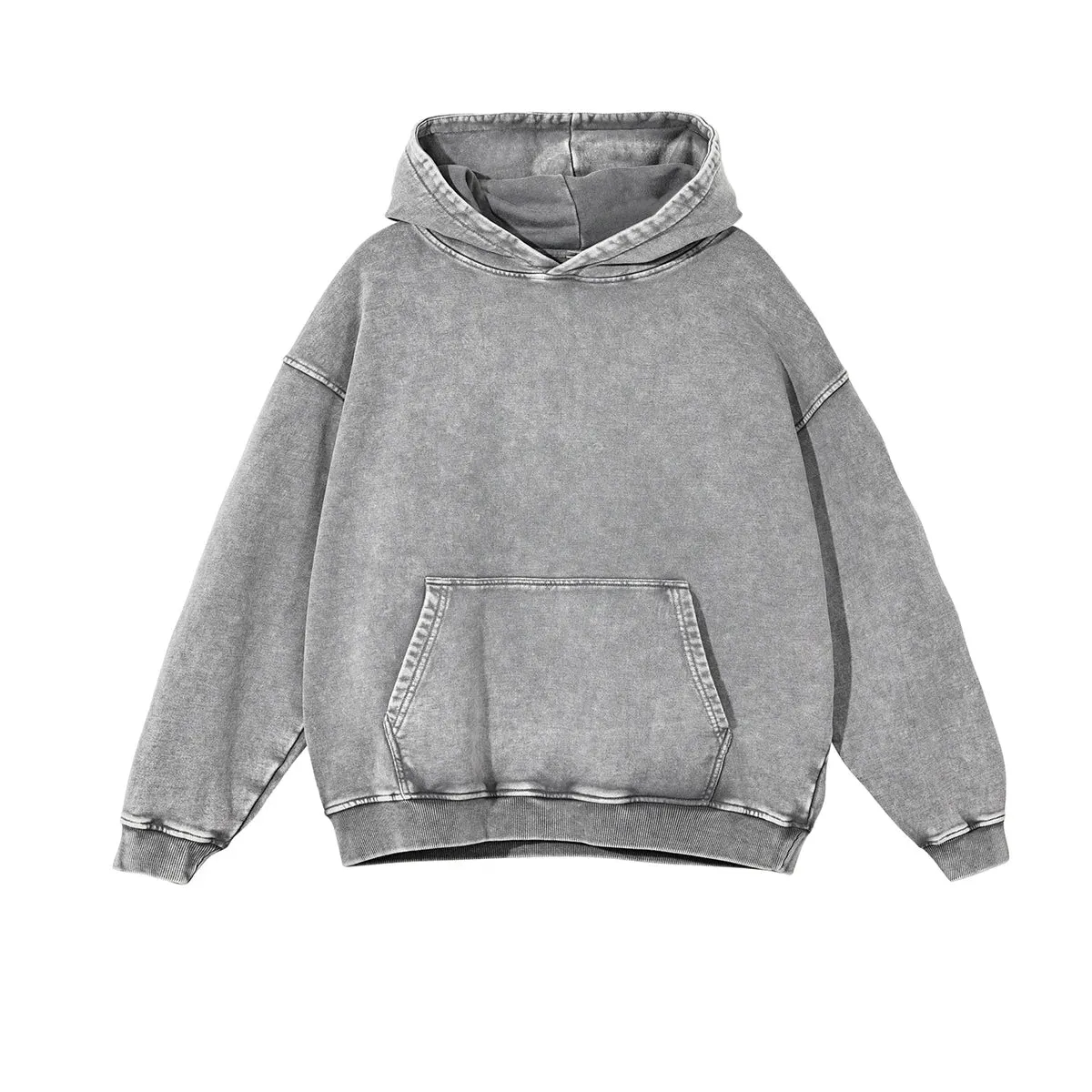 Vintage Wash Oversized Hoodie