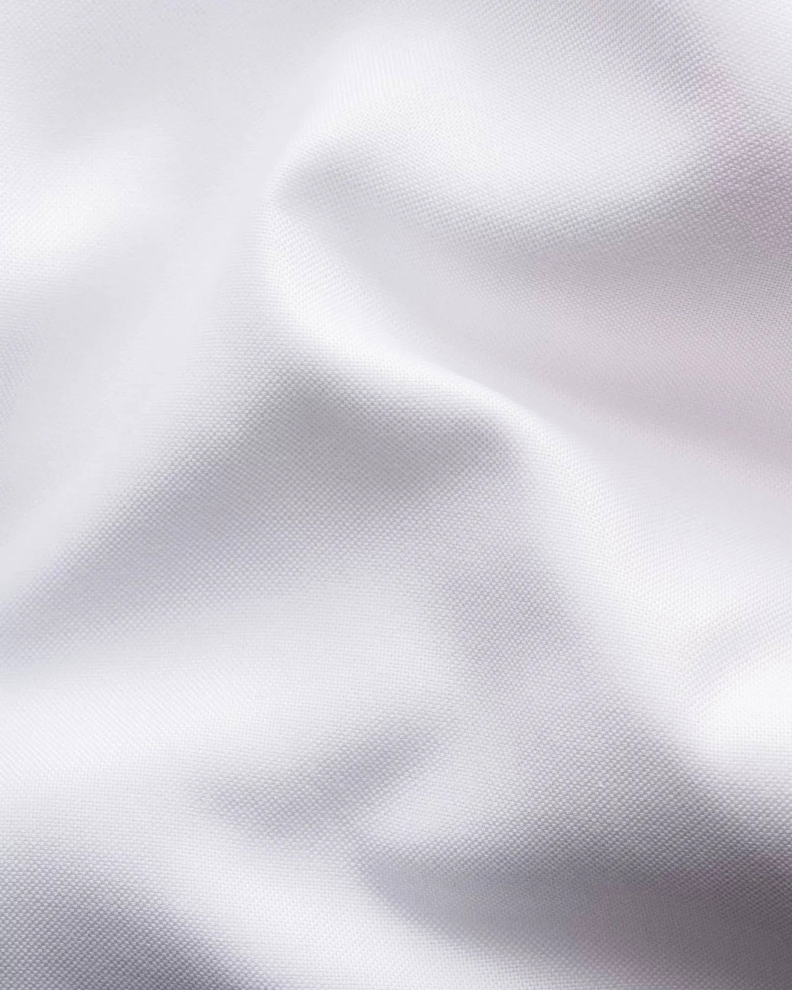 White Solid Signature Oxford Contemporary Fit Shirt - ETON
