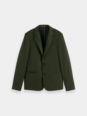 Wool blend blazer