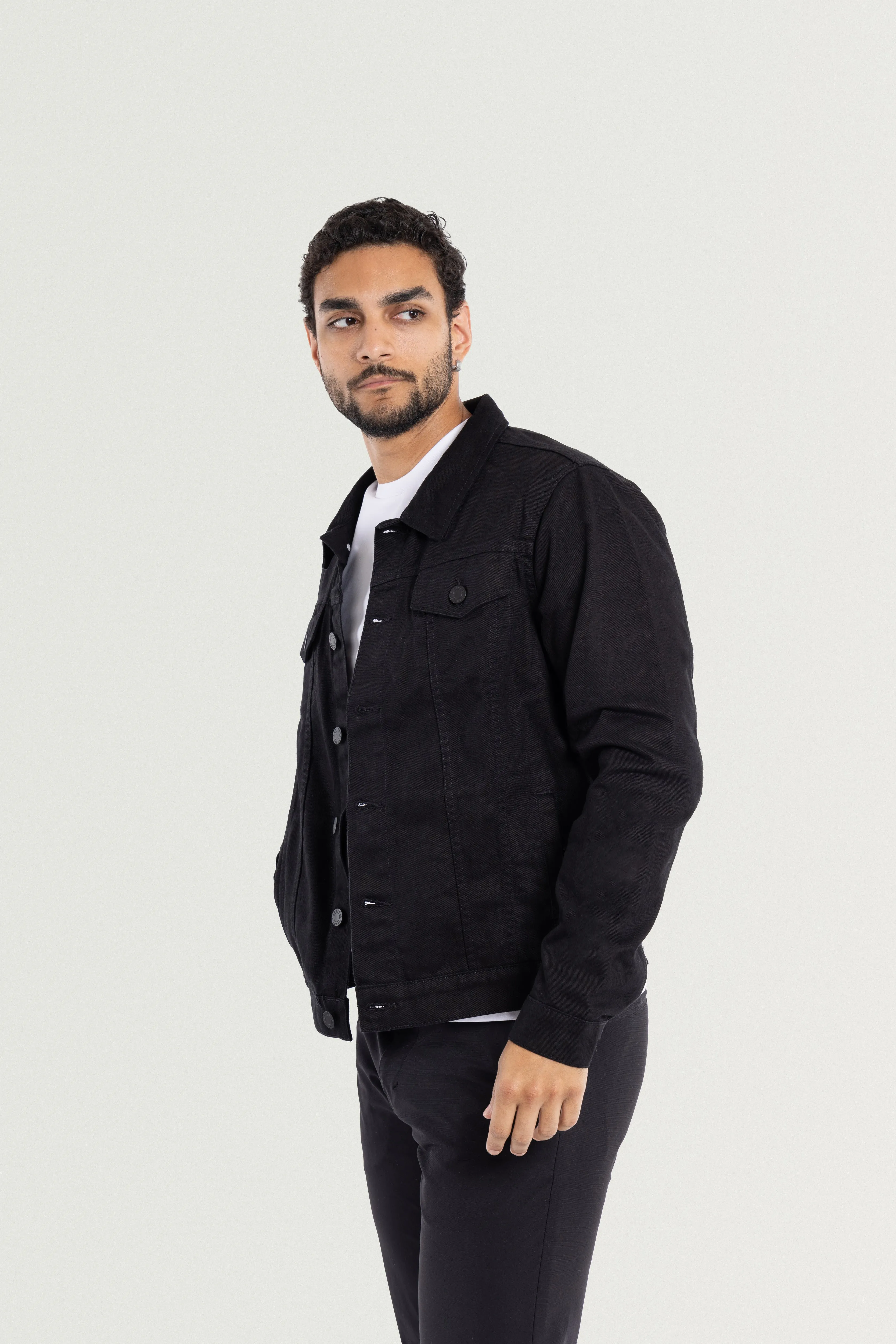 X RAY Men's Casual Biker Denim Jacket