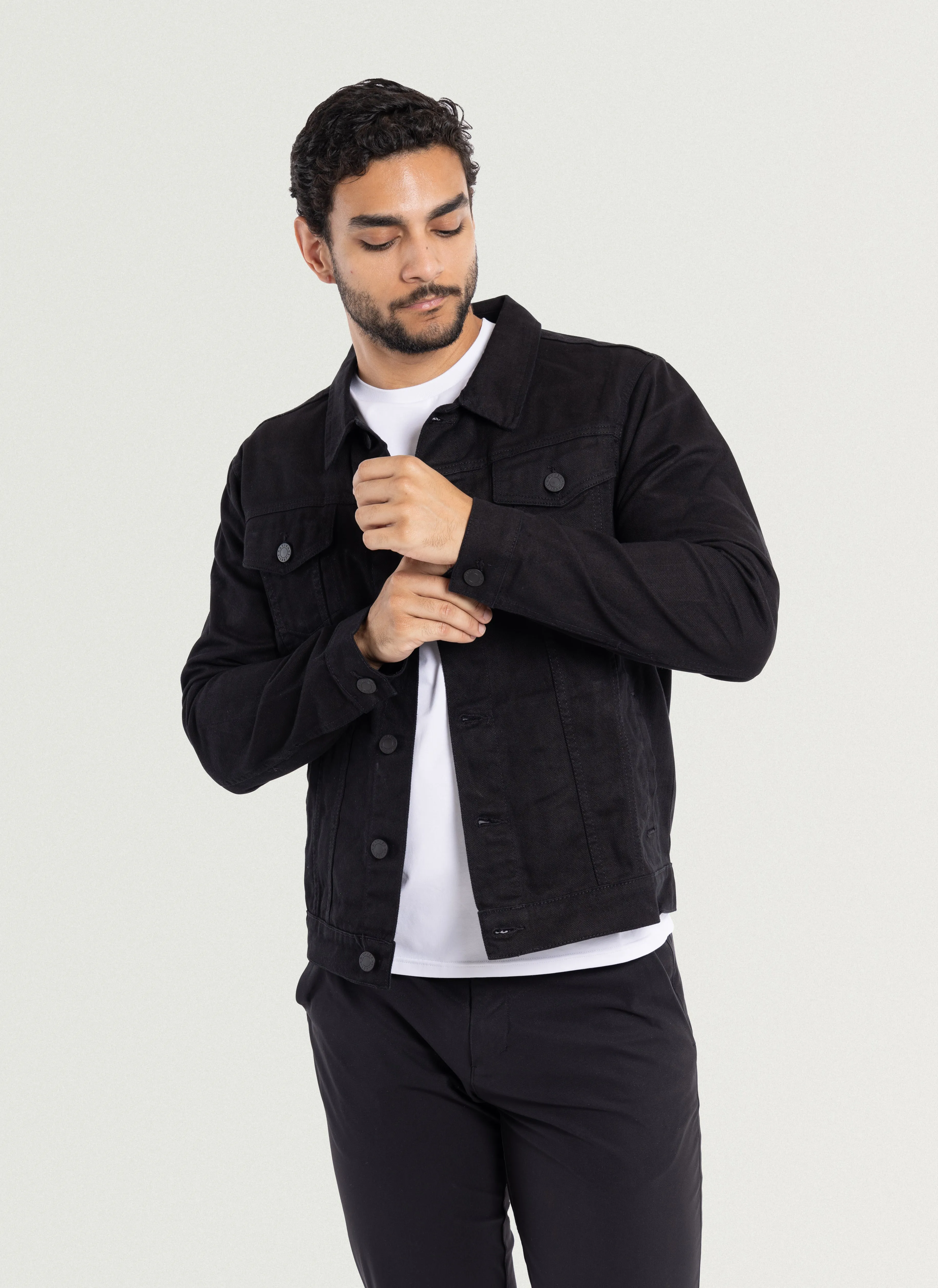 X RAY Men's Casual Biker Denim Jacket
