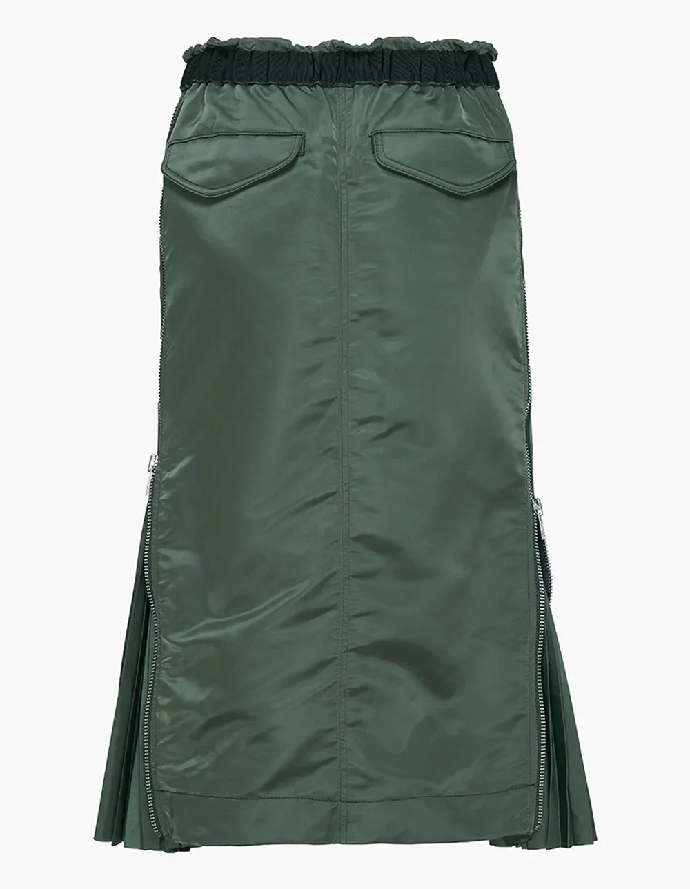 Zipper Detail Skirt